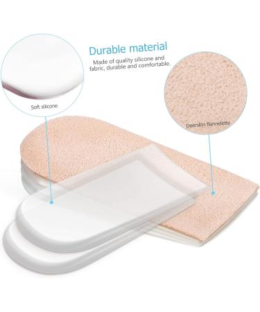 Shop NOLITOY 8 Pairs Height Increasing Insoles for Women - Invisible Heel Lift & Comfort | Ideal for Canvas Shoes - Buy Online on GoSupps.com