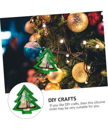COHEALI 3pcs Christmas Tree Mold Silicone Candle Mold Christmas Casting Molds Simple DIY Mold Night Light 11.7x11.5 cmx3pcs Assorted Colorx3pcs - Buy Online on GoSupps.com