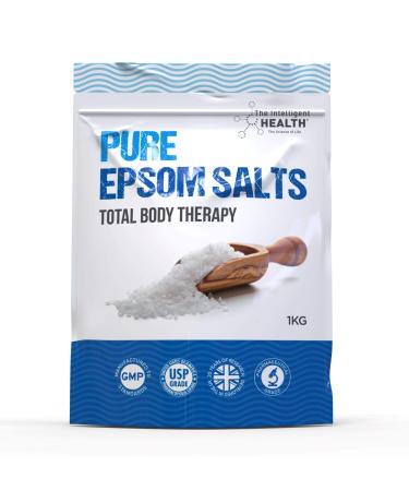 Pure Epsom Salts | Magnesium Sulphate Bath Salt (1 kg (Pack of 1))