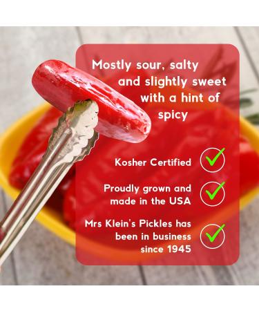 Mrs. Klein's Chamoy Pickles - Mexican Chamoy Red Pickles in a Kit for Sweet & Spicy Flavor - Buy Online on GoSupps.com