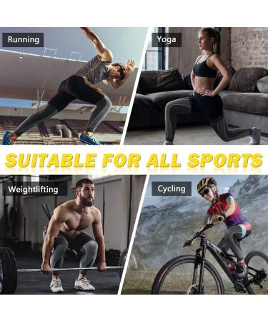 Beister Full Leg Compression Sleeves 2X-Large - Extra Long Leg & Calf Braces for Men & Women - Knee Support for Basketball, Football, Running - Relief from Joint Pain, Arthritis, ACL - Green (2 Count) - Buy Online on GoSupps.com