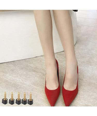 28PCS High Heel Replacement Tips - Black Stiletto Shoe Repair Kit - Buy Online on GoSupps.com