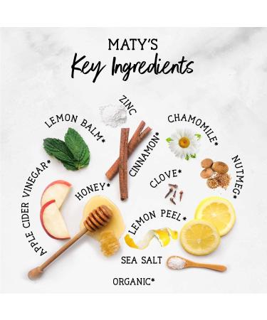 Maty's Organic Children's Goodnight Cough Syrup with Honey, Chamomile & Nutmeg - 6 fl oz - Buy Online on GoSupps.com