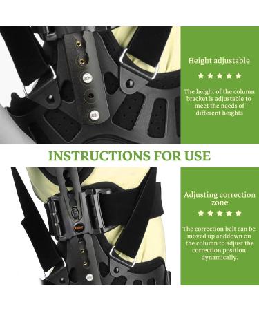 Adjustable Scoliosis Posture Corrector Brace for Kyphosis & Osteoporosis - International Shipping Available - Buy Online on GoSupps.com