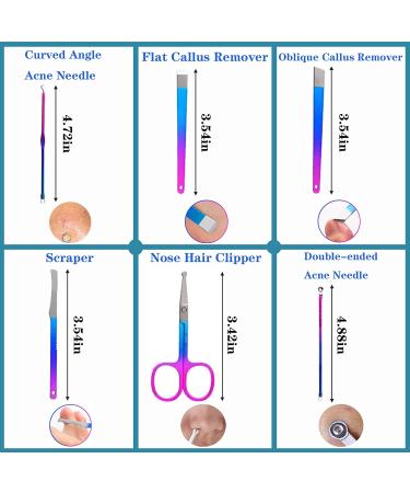 Tuecota 18-in-1 Stainless Steel Nail Clipper Set | Professional Manicure Pedicure Kit for Women & Men - Buy Online on GoSupps.com