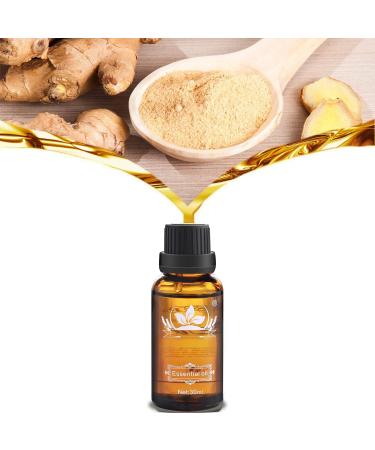 Ownest 3 Pack Ginger Massage Oil - 100% Pure Natural Lymphatic Drainage Oil | SPA Relaxation & Cold Relief - 30ml - Buy Online on GoSupps.com