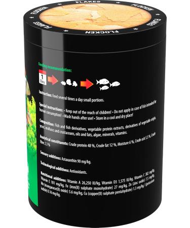 Microbe-Lift Vita Flakes - 1000 ML - Complete Food in High Quality Flakes promotes the health and vitality of Fish in Freshwater Aquariums. - Buy Online on GoSupps.com