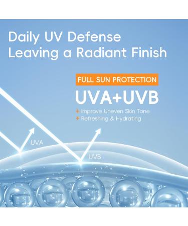 LAIKOU Sakura sunscreen face 2 x 50 ml vitamin c - Buy Online on GoSupps.com