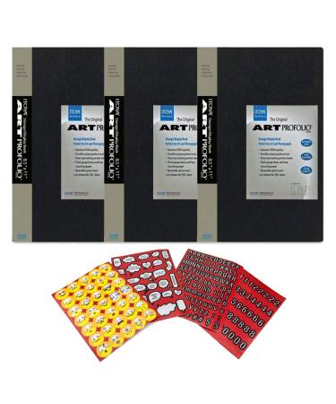 Itoya Archival Art Profolio Presentation Book - 8.5 x 11 Inches 60 Pocket Pages, 120 Views)