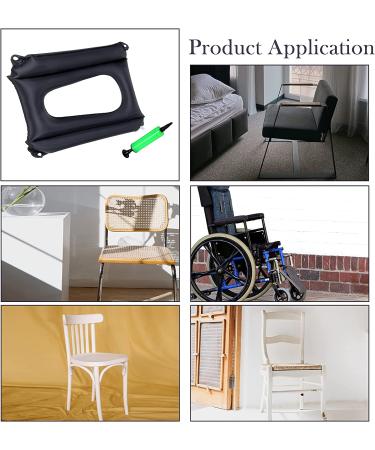 Inflatable Bed Sore Cushions for Elderly & Disabled - Prevent Bed Sores, Comfortable Pain Relief (Black) - Buy Online on GoSupps.com