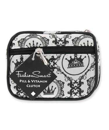 Womens Pill and Vitamin Travel Pill Box Organizer
