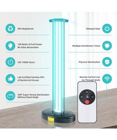 JTAPURE Ultraviolet Lamp 100W - Fluorescent - Buy Online on GoSupps.com