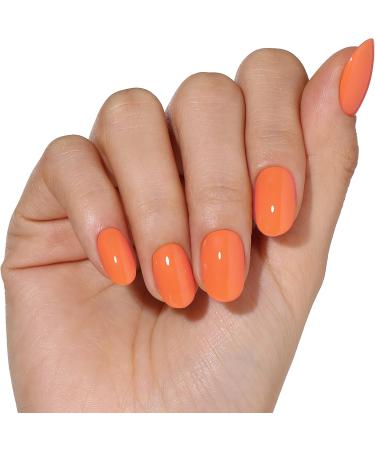 BLUESKY Gel Nail Polish Some Like It Hot SS2319 Orange Long Lasting Chip Resistant 5 ml Requires Drying Under UV LED Lamp - Buy Online on GoSupps.com