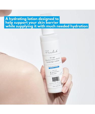 Blanc Doux Oligo Hyaluronic Acid Calming+ Lotion 150ml - Vegan Certified for Sensitive and Dry Skin | Sodium Hyaluronate, Allantoin, Hydrogenated Polydecene - Buy Online on GoSupps.com