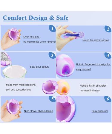 Menstrual Disc with Size M+L - 100% Medical Silicone Menstrual Cup for Active Women - Perfect for Sport Swimming & Intimacy - Buy Online on GoSupps.com