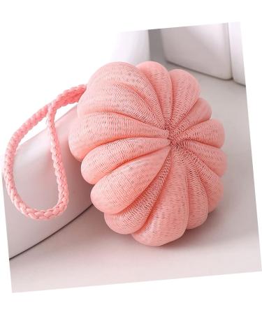 BELLIFFY 4pcs Pumpkin Bath Flowers & Toddler Loofah Sponge Set - Kids Bath Scrubbers for Skin Cleaning - Cute & Frosted Design - Buy Online on GoSupps.com