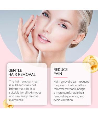 Clawrex Hair Removal Cream for Face 2 Pieces Womens Hair Removal Cream & Aloe Vera Gel Gentle Hair Removal Cream Moisturizing for Upper Lip Chin and Cheeks Effective Hair Removal - Buy Online on GoSupps.com
