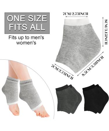 Moisturising Gel Socks - 3 Pairs for Cracked Heels and Dry Skin Relief - Buy Online on GoSupps.com