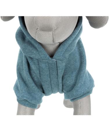 TRIXIE Be Nordic Hooded Sweatshirt Flensburg - M 50 cm Petrol | Cozy Dog Hoodie | International Shipping - Buy Online on GoSupps.com