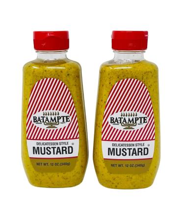 Ba Tampte Mustard, 12 ounce (Pack of 2)
