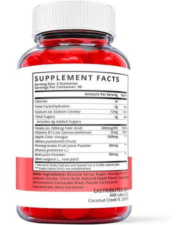 Keto Bites ACV Gummies - Weight Loss Shark Tank Keto Gummies with Apple Cider Vinegar - 60 Gummies - Buy Online on GoSupps.com