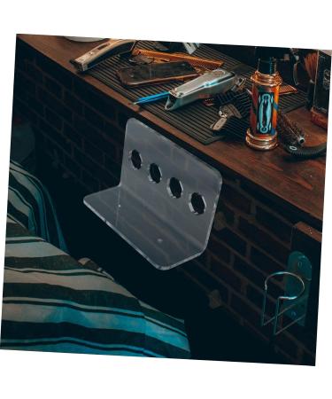 Buy Minkissy 3-Piece Scissors Shear Storage Box - Wall-Mounted Acrylic Hairdressing Clip Rack - Salon Organizer - 13x8cm - Buy Online on GoSupps.com