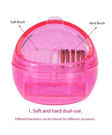 Mini Nail Art Drill Cleaner - Dual Clean Brush & Dust Polisher Tool for Manicure | Nail Dust Cleaning Box - Buy Online on GoSupps.com