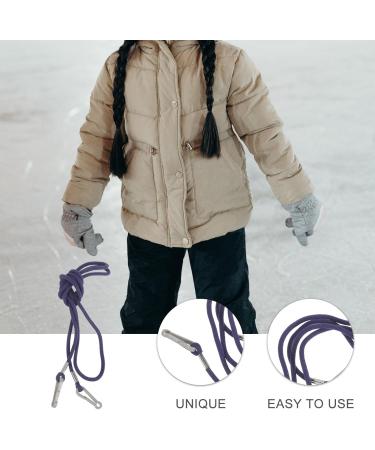 Buy Lurrose 2-Piece Elastic Mock Clip Glove Holder - Anti-Losing Children's Winter Gloves Necklace Rope Clamp - Buy Online on GoSupps.com