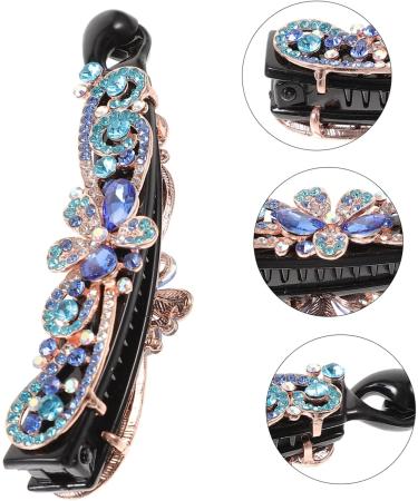 TOVINANNA grace vertical clip Korean version small banana clip girl hair clip hair accessories aldult the flowers women hair clip rhinestone clips for hair flowers - Buy Online on GoSupps.com