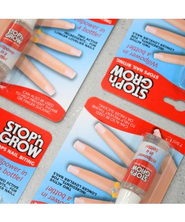 Stop n Grow Nail Biting Deterrent 7.5ml - Pack of 1 - Buy Online on GoSupps.com