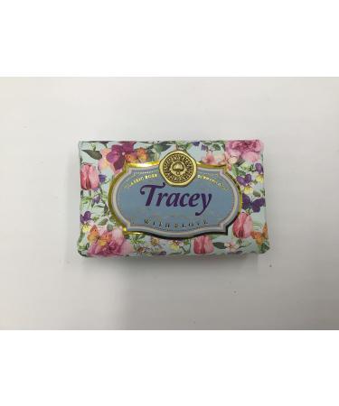 Tracey - Gift Soap Bar For Her Birthday Rose Scent Mum Grandmother Cleanser Lather Present Girl