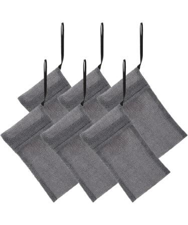 HAPINARY 30 Pcs Soap Bag Travel Soap Keeper Soap Foaming Pouch Bath Soap Liquid Soap Pouches Soaps Nylon Grey - Buy Online on GoSupps.com
