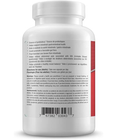 Probiotic Bacillus coagulans LactoSpore | IBS relief colon cleanse Bloating relief for women | No refrigeration | 90 capsules | for Women and Men - Buy Online on GoSupps.com