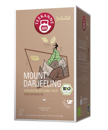 Teekanne GmbH & Co. KG Selected Mount Darjeeling Organic Luxury Cup Teapot Pyramid Bag 40 g