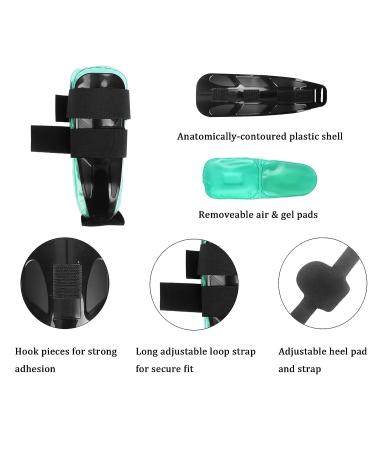 Jewlri Air & Gel Ankle Brace Stirrup Splint - Adjustable Stabilizer with Cold Compress for Sprains & Tendonitis - Buy Online on GoSupps.com