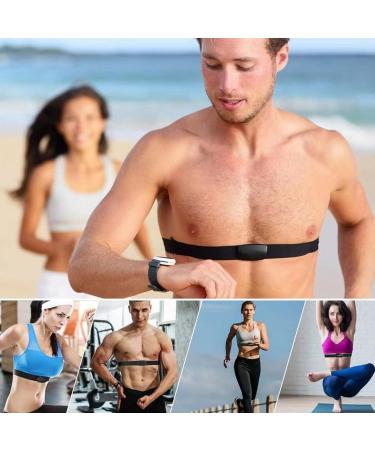 Adjustable Cardio Belt (70-105 cm) for Bluetooth & Ant+ Sensors - Compatible with Garmin Wahoo Polar Bryton - High-Quality Nylon & Spandex - Buy Online on GoSupps.com