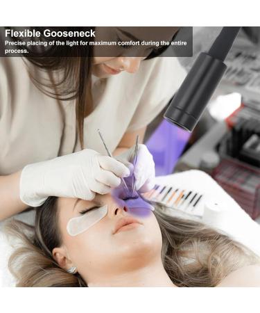 Buy Eyelash Glue Light - 5W LED Lamp with Foot Pedal for Eyelash Extensions | Curing System for Professionals - Buy Online on GoSupps.com