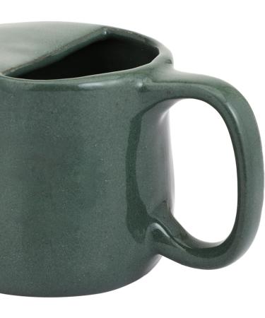 Ceramic Neti Pot Set with 5 Sachets - Dark Gray Color, 250ml - Buy Online on GoSupps.com