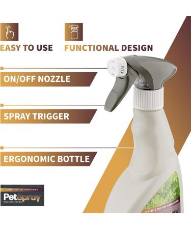 EFA International PetSpray 750ml: Natural Dog & Cat Trainer Urine Repellent & Odour Neutraliser - Buy Online on GoSupps.com
