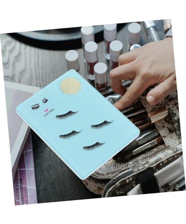 FRCOLOR 3pcs Eyelash Grafting Board - Eyelash Extension Plate & Tool Set for Perfect Lash Extensions - Acrylic Lash Holder & Glue Holder Pallet - Buy Online on GoSupps.com