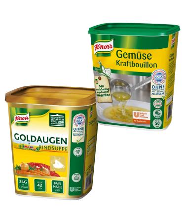 Knorr emergency stock Bouillons and brewing - gold eyes beef and vegetables bouillon from Knorr gold eyes beef soup and vegetables bouillon 1 kg (2 -pack)