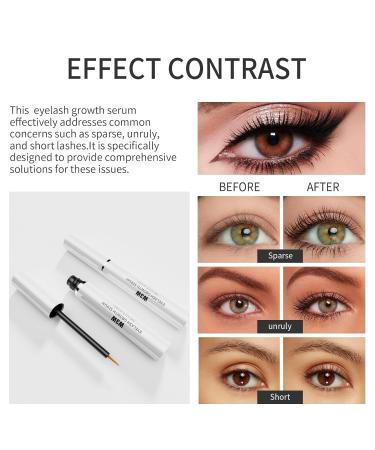 Lash Serum for Enhanced Growth | Eyelash Enhancer & Booster | Gentle Formula for Longer Fuller Lashes - 3ml - Buy Online on GoSupps.com
