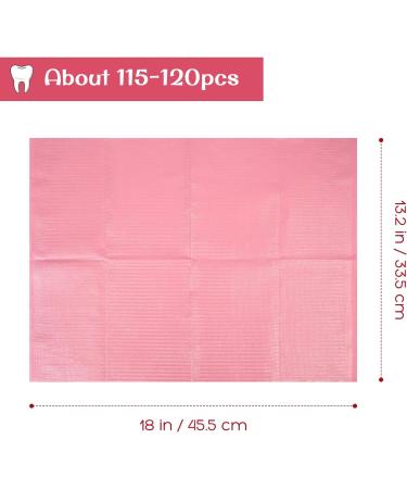 Buy Healifty Disposable Waterproof Bibs for Dentist Clinic - Pink 110-120pcs | International Shipping Available - Buy Online on GoSupps.com
