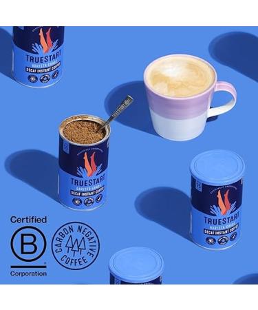TRUESTART Barista Grade Instant Coffee - Decaf - Pack of 2 - 100g - Buy Online on GoSupps.com