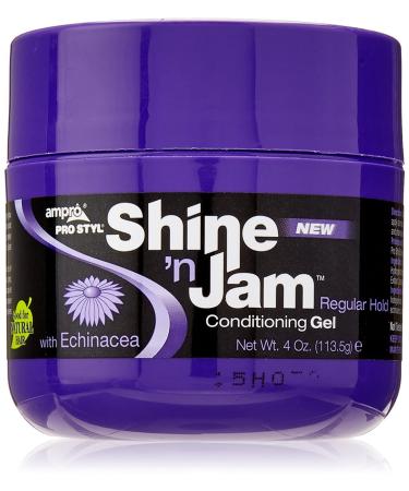 AmPro Shine 'n Jam Gel Regular Hold   4 Ounce 4 Ounce (Pack of 1)