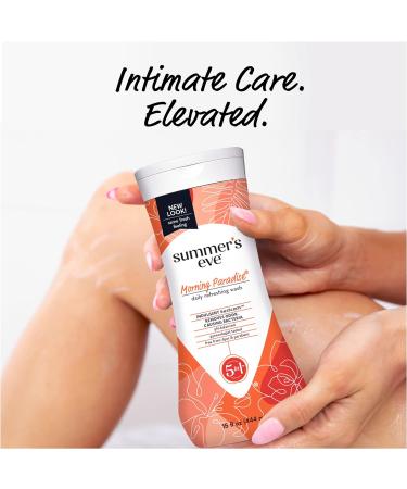 Summer's Eve Morning Paradise Feminine Body Wash 15 fl oz - pH Balanced, Refreshing All Over - Pack of 1 - Buy Online on GoSupps.com