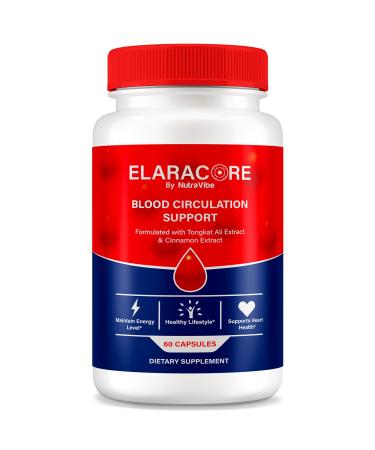 Elaracore - Official Formula for Balance and Stable Levels Premium Formula to Support Healthy Circulation & Maintain Overall Health with Natural Ingredients Elara Core Reviews (60 Capsules)