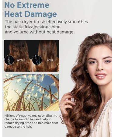 ZCVTBYE 5-in-1 Hair Styling System: High-Speed Blow Dryer Straightening Comb Curling Wand & More - International Shipping Available - Buy Online on GoSupps.com