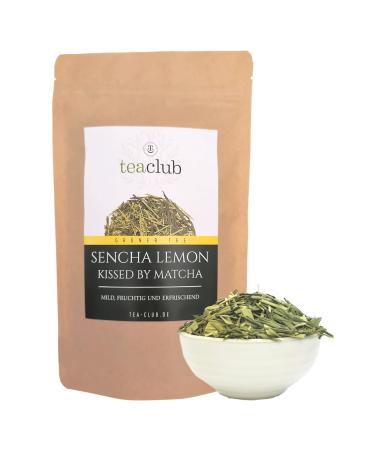 TeaClub TeaClub Sencha Lemon loose leaf green tea 100g Japanese green tea with matcha and lemongrass
