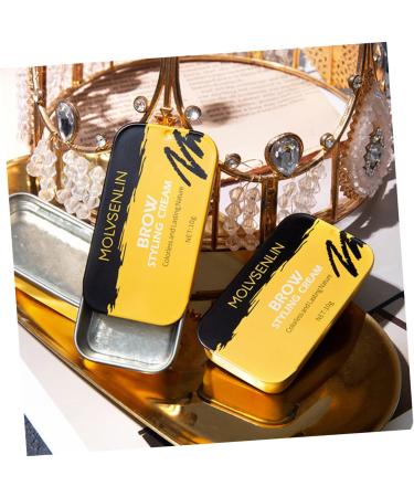 DOITOOL 2 Pcs Eyebrow Styling Cream Waterproof Suit Metal Hairpin Stick Eyebrow Makeup Lip Gloss Pearlescent - Buy Online on GoSupps.com